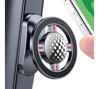 Soporte magnético para teléfono para carrito de golf - Soporte de aleación ajustable de 360 ° | Soporte duradero para smartphone para clases al aire libre, club deportivo, gimnasio, viajes, área de