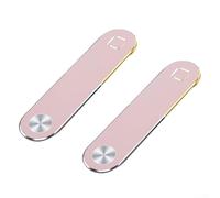 Soporte magnético para teléfono para monitor y laptop, soporte de montaje lateral ajustable con imanes fuertes, soporte de clip que ahorra espacio para videollamadas, compatible con la mayoría de