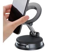 Soporte magnético para teléfono, soporte de succión al vacío - Soporte magnético plegable giratorio de 360 grados | para camión, TV, remolque, tractor