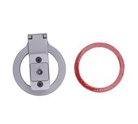 Soporte magnético para teléfono, Soporte Giratorio y Plegable con Anillo para Smartphone, con Rosca de 1/4 de Pulgada y Adaptador para trípode de 38 mm, Compatible con montajes