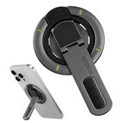 Soporte magnético para teléfono - Soporte magnético giratorio de 360 grados, soporte de escritorio de doble cara, compatible con trípode, soporte para teléfono para hombres y mujeres, adultos