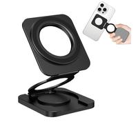 Soporte magnético para teléfono, soporte plegable para teléfono de escritorio, rotación de 180 grados, antideslizante, portátil, para camión, gimnasio, selfie, carga de escritorio