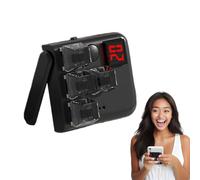 Soporte magnético para teléfono, teclado Push Fidget Toys, 7,1 x 6 x 3 cm, soporte para teléfono móvil de escritorio, juguete portátil para aliviar el estrés para mujeres y hombres