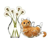 Soporte magnético para whiskers de gato, esthetic Magnetic Decorative Keepsake | Mini jarrón Fridge Magnet | para Home Kitchen of Fice School Locker Window Whiteboard Cabinet Friends Colleagues