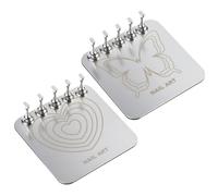 Soporte magnético reutilizable para manicura, herramienta de pintura estable, ayuda profesional para uñas, soporte magnético reutilizable para mujeres, niñas, esposa, hija, novia, principiantes