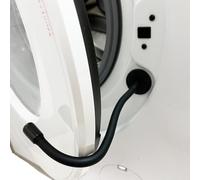 Soporte magnético universal para puerta de lavadora, accesorio flexible para puerta de lavadora de carga frontal, mantiene la puerta lo suficientemente entreabierta como para dejar que la humedad