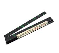 Soporte Mahjong genérico - Escama antideslizante Acrílico magnético,Combo rizador de azulejos y soporte para azulejos de Mahjong,para , clubes, reuniones familiares, centros mayores, casa,