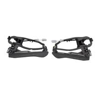 Soporte Maneta Exterior Compatible Con Para X5 E53 51218243615 51218243616 Soporte Manija Puerta Todoterreno Interior Exterior Repuestos(Rear A Pair)