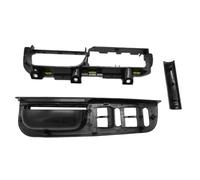 Soporte Manija Puerta Auto Compatible Con Golf MK4 1998-2004 3 Piezas Color Negro Interior Manija Puerta Interruptor Apertura Soporte Base Tapones 1J1 8671793B1 867 171 E 3B0867175