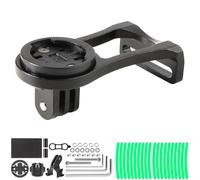 Soporte Manillar de Bicicleta Ciclocomputador GPS con Pegatina Luminosa | Out-Front Soporte Garmin Potencia para Garmin Edge 840 830 1030 1040Plus 530 540 800 810 820 1000 20 25 130 200 500 510 520
