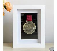 Soporte/Marco de exhibición de medallas, Caja de exhibición multipropósito 3D, exhibir medallas para Bib, Correr, maratón, Gimnasia, Lucha Libre, Karate, Hockey y Otros Deportes,