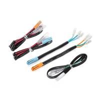 Soporte matrícula Adaptador Señal Giro Conector Cable Luz Matrícula para CRF 250L para CB 500X 500F 650F para CBR 500R 650R para GROM 125 para NC750(Set D)