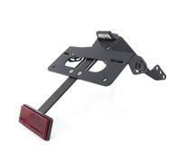 Soporte matricula Moto Para MT-09 Para MT09 Para FZ-09 2017-2020 Soporte Para Matrícula Trasera Luz Ordenada PortamatríCulas Motocicleta(With Reflector)