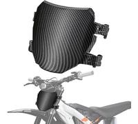 Soporte Matricula Moto, Soporte Matricula Delantero Moto,Marco Portamatriculas Moto Placa Portanumeros para Surron Light Bee/Talaria Sting/eRide Pro S SS SR Minibikes Patrón Fibra Carbono