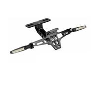 Soporte matrícula Motocicleta para Benelli para Leoncino 800 para Leoncino800 752S 752S Moto Eliminador de Cola Ajustable Soporte de matrícula(Black 02)