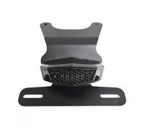 Soporte matrícula Motocicleta para Suzuki DR650 DR650S DR650SE DR 650 650S 650SE Portamatrículas con Luz para LED Intermitente Matrícula(Smoke)