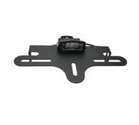 Soporte matrícula para Zontes 703RR 2024 2025 Accesorios Modificados para Motocicleta Marco para Matrícula Plegable Soporte Matrícula Trasera Acero Carbono PortaMatrícula