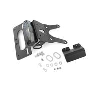 Soporte matrícula Placa para CRF250L para CRF250M 2013-2022 para CRF250 para Rally Motocicleta Trasero Ordenado Soporte Matrícula Guardabarros Eliminador Kit Negro(Dark Grey)