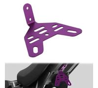 Soporte matrícula y luz Trasera Moto para Surron Light Bee X L1E Púrpura | Soporte de montaje para matrícula y piloto trasero, uso en moto eléctrica y Dirt Bike, compatible con Surron Light Bee X L1E