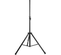 Soporte McGrey SPS-1 para Altavoces, Acero Negro, trípode Extra Ancho, Ajustable 130-193 cm, Capacidad 50 kg, Peso 3,3 kg. Construcción Estable y Resistente.