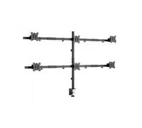 Equip 650160 Soporte Monitor de Mesa 6 Pantallas 17"-32" VESA 100x100mm 7KG Negro