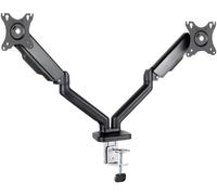 Soporte mesa monitor giratorio 2brazos tooq db5132tnr db5132tnr-b
