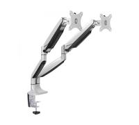 Soporte para Monitor Dual 18Kg 13 a 32 (Plata) - TOOQ