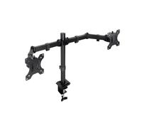 Soporte mesa mordaza 2 monitorv 17 a 32 tooq db1802tn-b