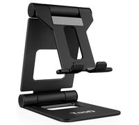 Soporte Mesa Tooq Ajustable p/ Smartphone/Tablet Max. 10" Negro