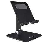 Soporte Mesa Tooq Ajustable p/ Tablet Max. 13" Negro