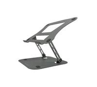 Soporte metálico Nilox NXSLF01 para portátiles y tablets hasta 15,6" escritorio altura e inclinación ajustable