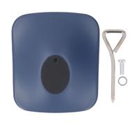 Soporte metálico para Altavoces KEF LSX II, Altavoz HiFi inalámbrico; Montura de Escritorio con inclinación de 15 Grados y Base Antideslizante para Reducir Vibraciones, Ideal para (Azul)