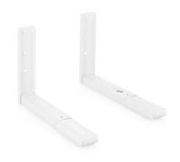 Soporte microondas Scanpart 73.000.055.10 blanco universal, regulable y resistente 40 kg