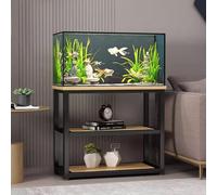 Soporte Minimalista Y Moderno For Peceras,Soporte Metálico For Acuarios,Adecuado For Uso Doméstico Y En Oficinas(Style G,15.7x15.7x27.6in)