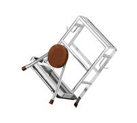Soporte moderno para ahorrar espacio para cuchillos de cocina y tablas de cortar que destaca construcción resistente y fácil limpieza Space Defender