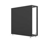 Soporte modular para pared de imágenes compatible con UV-MW-A46-B1-E y UV-HB-SU46-P1-DT negro