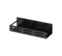 Soporte Modular sin Esfuerzo Estante de condimentos magnético para refrigerador Estante de magnetismo Negro y organizadores de gabinetes de Cocina para refrigerador Organizador (Black, One Size)
