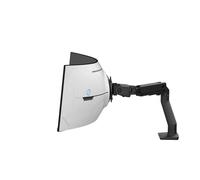 Soporte monitor Ergotron HX 45-693-224 brazo escritorio para pantallas curvas 57" 17 kg negro