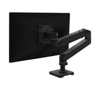 Soporte monitor Ergotron LX Pro Series 45-682-292 Negro, 10kg, 34", ajuste altura, abrazadera