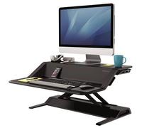 Soporte Monitor Fellowes Estacion De Trabajo Sit-Stand Lotus Negro