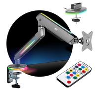 Soporte monitor gaming LED RGB NanoRS VESA 17-32 RS165