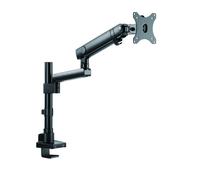 Soporte monitor V7 DMS1P profesional ajuste manual aluminio 8 kg hasta 32" negro