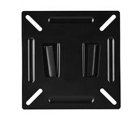Soporte montado en la Pared, Soporte de Soporte montado en la Pared de Metal Negro para 12-24 Pulgadas LCD LED Monitor TV PC Pantalla de computadora