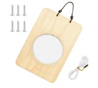Soporte Montaje Orquídeas Colgador Vertical Madera | Macetero colgante pared para Jardín Patio Balcón Dormitorio Sala de Estar Porche Interior Exterior Hogar