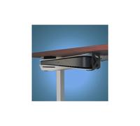 Soporte Monzlteck para debajo del escritorio para PS5, montaje discreto compatible con la consola Playstation 5 Disc y Digital Edition, color negro.