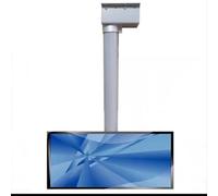 Soporte motorizado para TV de Techo - Soporte de Pared motorizado, Altura Ajustable, Elevador eléctrico con Control Remoto, Compatible con televisores de Perfil bajo de 26 a 70 Pulgadas, un