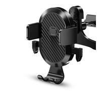Soporte Movil Coche, 2 en 1 con ventosa y soporte para rejilla de ventilación, Suporte Telemovel Carro en Rotación 360° Porta Movil Coche para Teléfonos de 4-7''