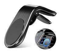 Soporte Móvil Coche Magnetico para Suzuki Jimny JB64W JB74W 2018-2023 2024 2025, Soporte para Teléfono Móvil con Clip para Rejilla de Ventilación de Coche,Black