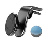 Soporte Móvil Coche para BMW E46 E90 3 Series E21 E30 | Soporte Magnético de Teléfono para Salida de Aire con 5 Imanes Potentes Pinza de Silicona Antideslizante