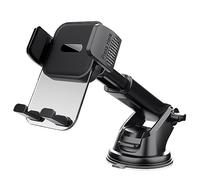 Soporte Movil Coche para Ford Kuga 3 (III) Trend,Titanium,Cool&Connect I 2019-2024, Soporte Móvil Parabrisas Ventosa de Gel Fuerte 360° Rotación Accesorios Movil Coche con Liberación de Un Botón